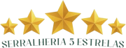 Logo da Serralheria 5 Estrelas